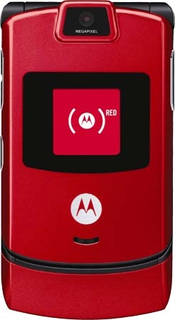 Motorola RAZR V3m Red