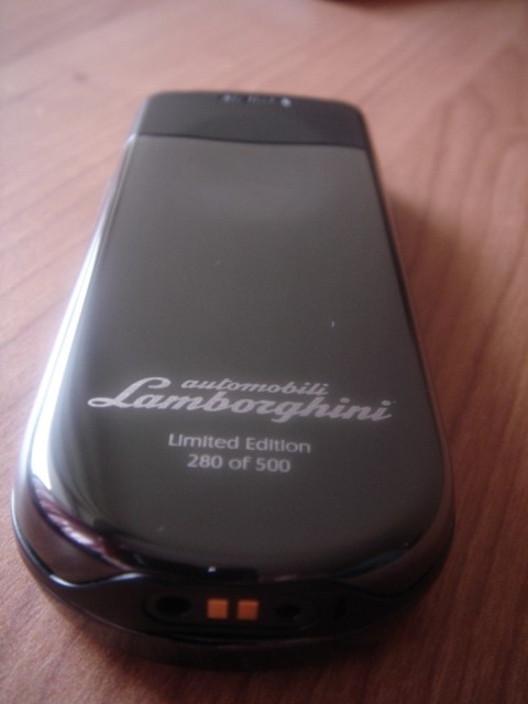 Nokia 8800 Sirocco Lamborghini Edition