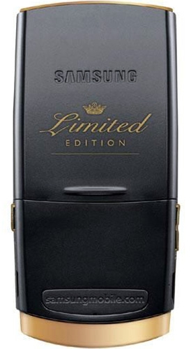 Samsung U600 Black Gold Limited Edition