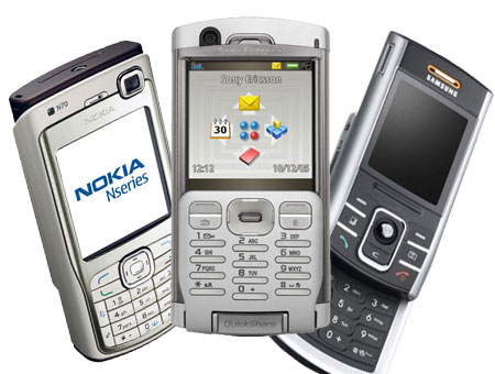   SymbianOS: Nokia N70, Sony Ericsson P990  Samsung D720