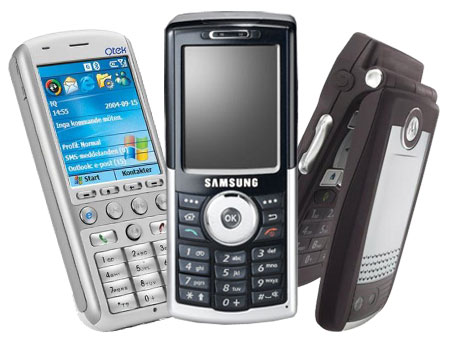   MS Windows SE: Samsung i300, Qtek 8100, Motorola MPx220