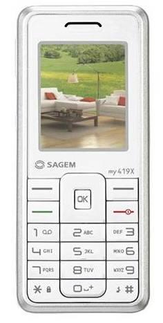 Sagem my419X