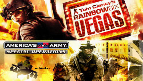 America's Army: Special Operations  Tom Clancys Rainbow Six: Vegas