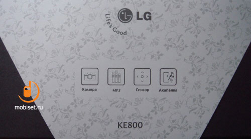 LG KE800 Chocolate