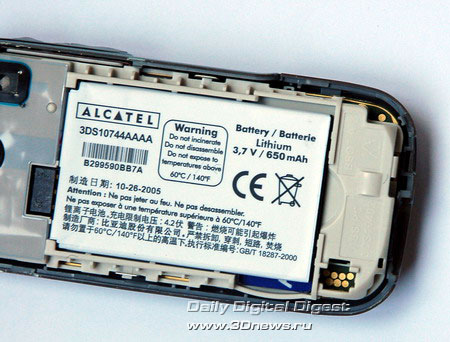 Alcatel OT C750