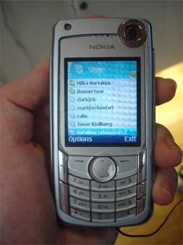 Skype  Series60  Nokia 6680