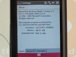 T-Mobile MDA Vario II