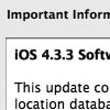 Apple  iOS 4.3.3,      