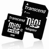  4    miniSDHC  Transcend   