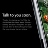 iPhone: Talk to you soon